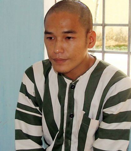 Trần Đình Thoại bị bắt sau một tháng vụ án mạng xảy ra.